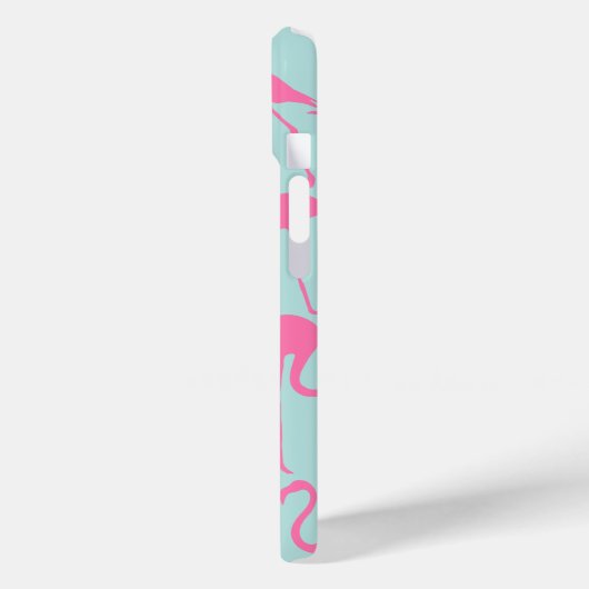 Coques Case-Mate iPhone Modèle Flamingo rose cool (Verso / Gauche)