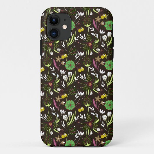 Coques Case-Mate iPhone Modèle floral (Dos)