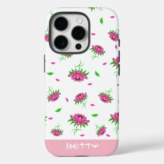 Coques Case-Mate iPhone Modèle floral (Verso)
