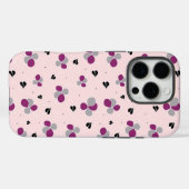 Coques Case-Mate iPhone Modèle floral (Verso (horizontal))