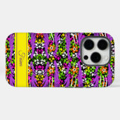 Coques Case-Mate iPhone Modèle floral (Verso (horizontal))