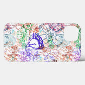 Coques Case-Mate iPhone Modèle floral 9 (Verso (horizontal))