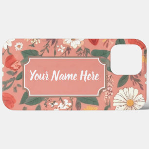Case-Mate iPhone Case Modèle Floral Avec Nom