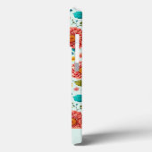 Coques Case-Mate iPhone Modèle floral brillant personnalisé (Verso / Gauche)