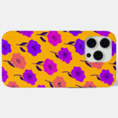 Coques Case-Mate iPhone Modèle floral dynamique (Verso (horizontal))