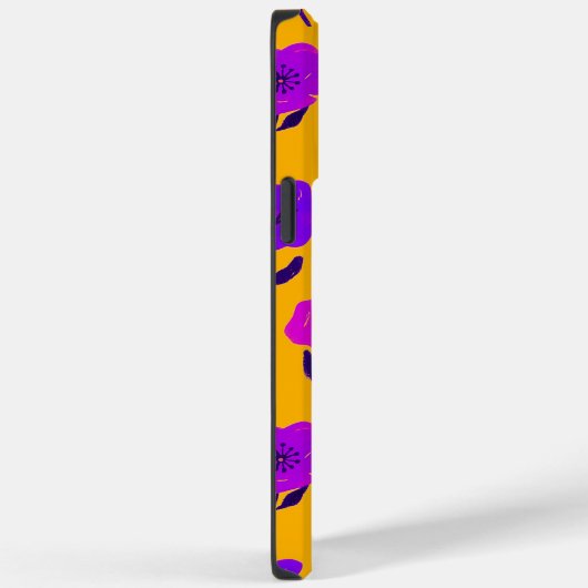 Coques Case-Mate iPhone Modèle floral dynamique (Verso / Droite)