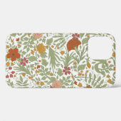 Coques Case-Mate iPhone Modèle floral élégant et capricieux. (Verso (horizontal))