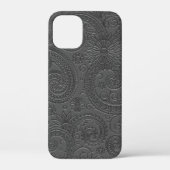 Coques Case-Mate iPhone Modèle floral Gris Gris Étonné (Verso)