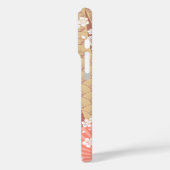 Coques Case-Mate iPhone Modèle floral japonais Kimono (Verso / Gauche)