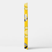 Coques Case-Mate iPhone Modèle floral jaune simple (Verso / Droite)