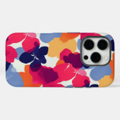 Coques Case-Mate iPhone Modèle floral moderne Bold (Verso (horizontal))