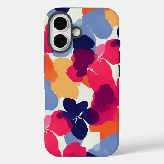 Coques Case-Mate iPhone Modèle floral moderne Bold (Verso)