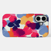Coques Case-Mate iPhone Modèle floral moderne Bold (Verso (horizontal))