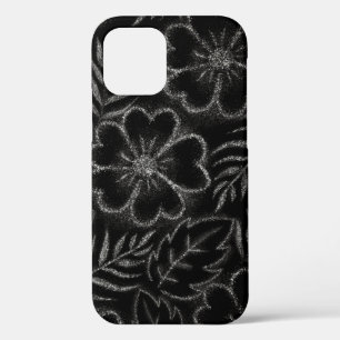 Case-Mate iPhone Case Modèle floral noir et blanc