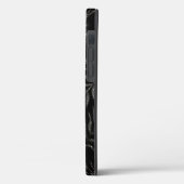 Coques Case-Mate iPhone Modèle floral noir et blanc (Verso / Gauche)