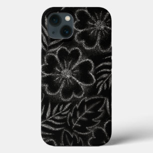 Case-Mate iPhone Case Modèle floral noir et blanc