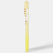 Coques Case-Mate iPhone Modèle Floral Orange Rétro (Verso / Gauche)