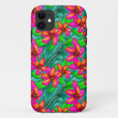 Coques Case-Mate iPhone Modèle floral Paradis tropical (Dos)