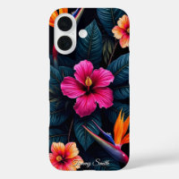 Modèle floral Paradis tropical | Botanique vibre