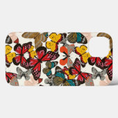 Coques Case-Mate iPhone Modèle floral rétro 5 (Verso (horizontal))