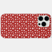 Coques Case-Mate iPhone Modèle Floral rouge (Verso (horizontal))