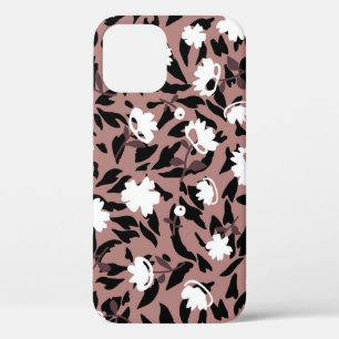 Case-Mate iPhone Case Modèle floral sur arrière - plan léopard.