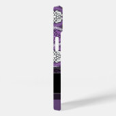 Coques Case-Mate iPhone Modèle floral tendance - Orchidée et vert citron v (Verso / Droite)