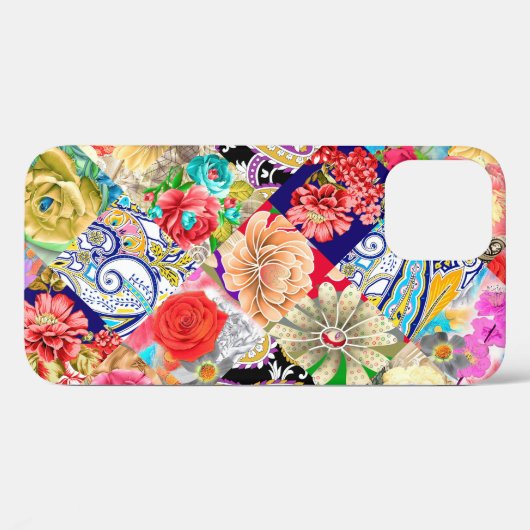 Coques Case-Mate iPhone Modèle floral tropical (Verso (horizontal))