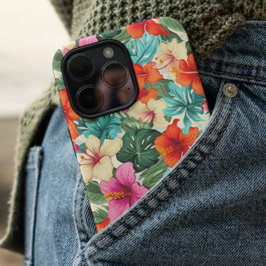 Coques Case-Mate iPhone Modèle floral tropical vibre