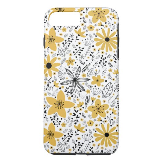 Coques Case-Mate iPhone Modèle Floral vintage (Dos)
