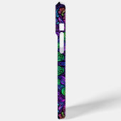Coques Case-Mate iPhone Modèle Graffiti Blacklight (Verso / Gauche)