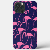Coques Case-Mate iPhone Modèle marine et flamant rose (Verso)