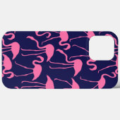 Coques Case-Mate iPhone Modèle marine et flamant rose (Verso (horizontal))