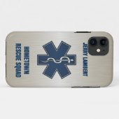 Coques Case-Mate iPhone Modèle nommé de luxe d'infirmier (Dos (Horizontal))