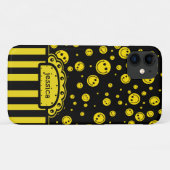 Coques Case-Mate iPhone Modèle nommé de PolkaDot (Dos (Horizontal))