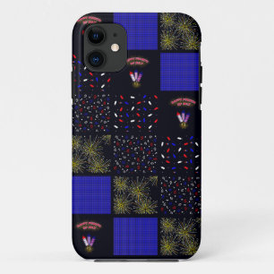 Case-Mate iPhone Case Modèle patchwork du 4 juillet - 4 juillet