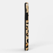 Coques Case-Mate iPhone Modèle personnalisé d'empreinte de léopard de (Dos/Droite)