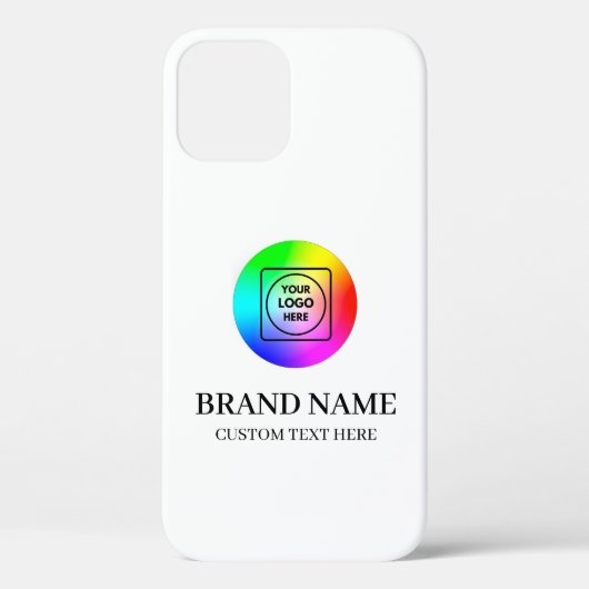 Coques Case-Mate iPhone Modèle promotionnel de logo d'entreprise personnal (Verso)
