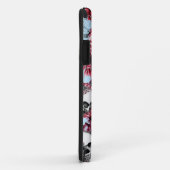 Coques Case-Mate iPhone Modèle rose multi americana de crâne (Dos/Droite)