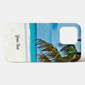 Coques Case-Mate iPhone Modèle Tropical Paradise, personnalisable, (Verso (horizontal))