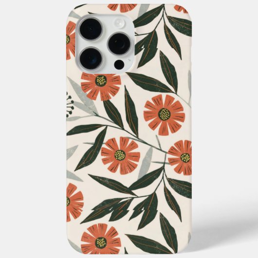 Coques Case-Mate iPhone Modèle végétal (Verso)