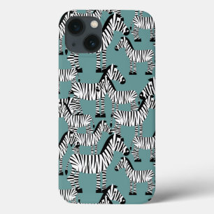 Etui iPhone 13 Modèle Zebra