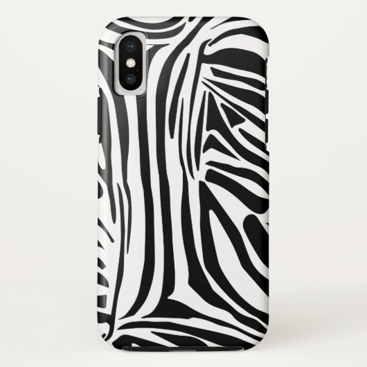 Coques Case-Mate iPhone Modèle Zèbre (Dos)