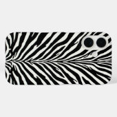 Coques Case-Mate iPhone Modèle Zèbre sauvage (Verso (horizontal))