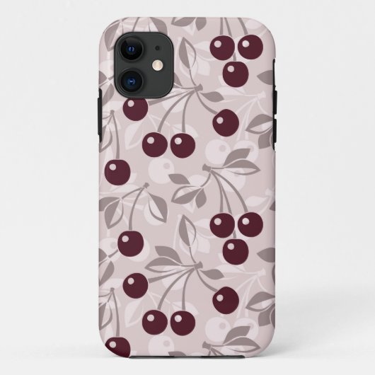 Coques Case-Mate iPhone Modelez avec les cerises 2 (Dos)