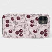 Coques Case-Mate iPhone Modelez avec les cerises 2 (Dos (Horizontal))