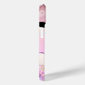Coques Case-Mate iPhone Moder rose or parties scintillant agate rose ceint (Verso / Droite)