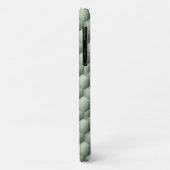Coques Case-Mate iPhone Modern 3D Geometric Hexagon Texture - Elegant Sage (Dos/Gauche)