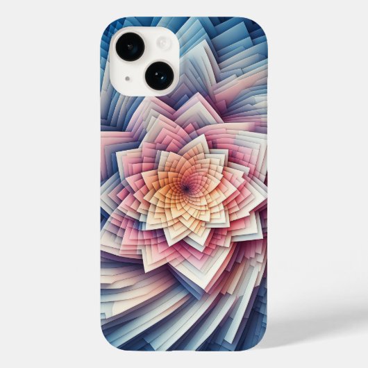 Coques Case-Mate iPhone Modern 3D Layered Paper Phone Case - Pastel Geomet (Verso)