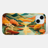 Coques Case-Mate iPhone Modern Abstract Art phone case   (Verso (horizontal))